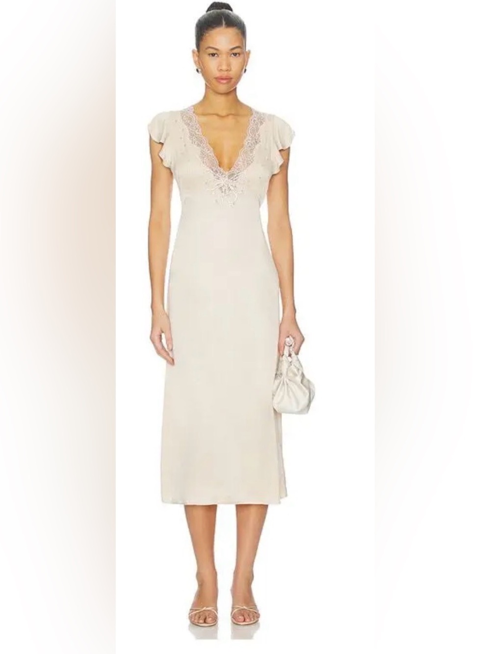 Free People Tied With Joy Midi Dress - Picture 4 of 12